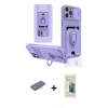 MARSİLYAN™- iPhone 12 Pro Max Kılıf Vadi Form Prime - Siyah 6D Mat Seramik Hayalet Nano Ekran Koruyucu + Renkli Kamera Lens Koruma Cam - PE