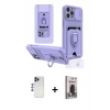 MARSİLYAN™- iPhone 12 Pro Max Kılıf Vadi Form Prime - Siyah Bilvis Hayalet Cam Ekran Koruyucu + Lacivert Shine Kamera Lens