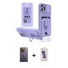 MARSİLYAN™- iPhone 12 Pro Max Kılıf Vadi Form Prime - Siyah Joko 5D Cam + Neon Fosforlu Kamera Lens - SI