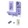 MARSİLYAN™- iPhone 12 Pro Max Kılıf Vadi Form Prime - Siyah Mat Seramik Nano Ekran Koruyucu + Shine Kamera Lens Koruma Cam - GD