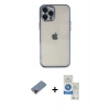 MARSİLYAN™- iPhone 12 Pro Max Kılıf Vadi Minimal - Şeffaf Royal Nano Ekran Koruyucu + Metal Kamera Lens Koruma Cam - KI