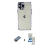 MARSİLYAN™- iPhone 12 Pro Max Kılıf Vadi Minimal - Şeffaf Royal Nano Ekran Koruyucu + Metal Kamera Lens Koruma Cam - KI