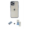MARSİLYAN™- iPhone 12 Pro Max Kılıf Vadi Minimal - Şeffaf Royal Nano Ekran Koruyucu + Shine Kamera Lens Koruma Cam - PE