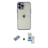 MARSİLYAN™- iPhone 12 Pro Max Kılıf Vadi Minimal - Şeffaf Royal Nano Ekran Koruyucu + Shine Kamera Lens Koruma Cam - GS