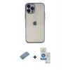 MARSİLYAN™- iPhone 12 Pro Max Kılıf Vadi Minimal - Şeffaf Royal Nano Ekran Koruyucu + Shine Kamera Lens Koruma Cam - GS