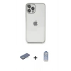 MARSİLYAN™- iPhone 12 Pro Max Kılıf Vadi Minimal - Siyah Joko Magic 5D Cam + Renkli Kamera Lens Koruma Cam - YL