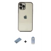 MARSİLYAN™- iPhone 12 Pro Max Kılıf Vadi Minimal - Siyah Joko Magic 5D Cam + Shine Kamera Lens Koruma Cam - GS