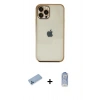 MARSİLYAN™- iPhone 12 Pro Max Kılıf Vadi Minimal - Siyah Joko Magic 5D Cam + Shine Kamera Lens Koruma Cam - MI