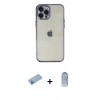 MARSİLYAN™- iPhone 12 Pro Max Kılıf Vadi Minimal - Siyah Joko Magic 5D Cam + Shine Kamera Lens Koruma Cam - MI