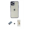 MARSİLYAN™- iPhone 12 Pro Max Kılıf Vadi Minimal - Siyah Mat Seramik Nano Ekran Koruyucu + Metal Kamera Lens Koruma Cam - KI