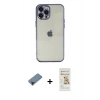 MARSİLYAN™- iPhone 12 Pro Max Kılıf Vadi Minimal - Siyah Mat Seramik Nano Ekran Koruyucu + Shine Kamera Lens Koruma Cam - SH