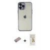 MARSİLYAN™- iPhone 12 Pro Max Kılıf Vadi Minimal - Siyah Mat Seramik Nano Ekran Koruyucu + Shine Kamera Lens Koruma Cam - SABE