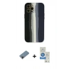 MARSİLYAN™- iPhone 12 Pro Max Kılıf Yadigar Çizgi - Şeffaf Royal Nano Ekran Koruyucu + Shine Kamera Lens Koruma Cam - SH