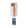 MARSİLYAN™- iPhone 12 Pro Max Kılıf Yadigar Çizgi - Siyah 34D Izgaralı Cam
