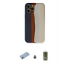 MARSİLYAN™- iPhone 12 Pro Max Kılıf Yadigar Çizgi - Siyah Joko Magic 5D Hayalet Cam + Shine Kamera Lens Koruma Cam - MI