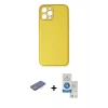 MARSİLYAN™- iPhone 12 Pro Max Kılıf Yadigar Klasik - Şeffaf Royal Nano Ekran Koruyucu + Renkli Kamera Lens Koruma Cam - MI
