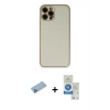 MARSİLYAN™- iPhone 12 Pro Max Kılıf Yadigar Klasik - Şeffaf Royal Nano Ekran Koruyucu + Shine Kamera Lens Koruma Cam - MI