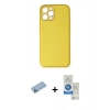 MARSİLYAN™- iPhone 12 Pro Max Kılıf Yadigar Klasik - Şeffaf Royal Nano Ekran Koruyucu + Shine Kamera Lens Koruma Cam - MI