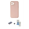 MARSİLYAN™- iPhone 12 Pro Max Kılıf Yadigar Klasik - Şeffaf Royal Nano Ekran Koruyucu + Renkli Kamera Lens Koruma Cam - TU