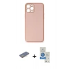 MARSİLYAN™- iPhone 12 Pro Max Kılıf Yadigar Klasik - Şeffaf Royal Nano Ekran Koruyucu + Renkli Kamera Lens Koruma Cam - SI