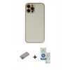 MARSİLYAN™- iPhone 12 Pro Max Kılıf Yadigar Klasik - Şeffaf Royal Nano Ekran Koruyucu + Shine Kamera Lens Koruma Cam - SABE
