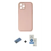 MARSİLYAN™- iPhone 12 Pro Max Kılıf Yadigar Klasik - Şeffaf Royal Nano Ekran Koruyucu + Shine Kamera Lens Koruma Cam - GD