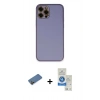 MARSİLYAN™- iPhone 12 Pro Max Kılıf Yadigar Klasik - Şeffaf Royal Nano Ekran Koruyucu + Shine Kamera Lens Koruma Cam - GD