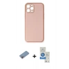 MARSİLYAN™- iPhone 12 Pro Max Kılıf Yadigar Klasik - Şeffaf Royal Nano Ekran Koruyucu + Shine Kamera Lens Koruma Cam - PE