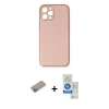 MARSİLYAN™- iPhone 12 Pro Max Kılıf Yadigar Klasik - Şeffaf Royal Nano Ekran Koruyucu + Shine Kamera Lens Koruma Cam - SABE