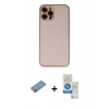 MARSİLYAN™- iPhone 12 Pro Max Kılıf Yadigar Klasik - Şeffaf Royal Nano Ekran Koruyucu + Shine Kamera Lens Koruma Cam - GS