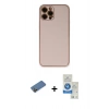 MARSİLYAN™- iPhone 12 Pro Max Kılıf Yadigar Klasik - Şeffaf Royal Nano Ekran Koruyucu + Shine Kamera Lens Koruma Cam - GD