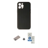 MARSİLYAN™- iPhone 12 Pro Max Kılıf Yadigar Klasik - Şeffaf Royal Nano Ekran Koruyucu + Shine Kamera Lens Koruma Cam - SABE