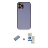 MARSİLYAN™- iPhone 12 Pro Max Kılıf Yadigar Klasik - Şeffaf Royal Nano Ekran Koruyucu + Shine Kamera Lens Koruma Cam - GS