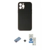 MARSİLYAN™- iPhone 12 Pro Max Kılıf Yadigar Klasik - Şeffaf Royal Nano Ekran Koruyucu + Shine Kamera Lens Koruma Cam - PE
