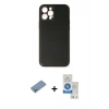 MARSİLYAN™- iPhone 12 Pro Max Kılıf Yadigar Klasik - Şeffaf Royal Nano Ekran Koruyucu + Shine Kamera Lens Koruma Cam - GS