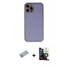 MARSİLYAN™- iPhone 12 Pro Max Kılıf Yadigar Klasik - Şeffaf Temperli Cam Ekran Koruyucu + Shine Kamera Lens Koruma Cam - MI