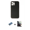 MARSİLYAN™- iPhone 12 Pro Max Kılıf Yadigar Klasik - Şeffaf Temperli Cam Ekran Koruyucu + Shine Kamera Lens Koruma Cam - GD