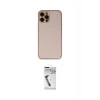 MARSİLYAN™- iPhone 12 Pro Max Kılıf Yadigar Klasik - Şeffaf Uv Polymer Nano Ekran Koruyucu