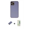 MARSİLYAN™- iPhone 12 Pro Max Kılıf Yadigar Klasik - Siyah 20D Premium Cam Ekran Koruyucu + Metal Kamera Lens Koruma Cam - GD