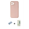 MARSİLYAN™- iPhone 12 Pro Max Kılıf Yadigar Klasik - Siyah 20D Premium Cam Ekran Koruyucu + Shine Kamera Lens Koruma Cam - MI