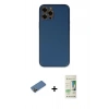 MARSİLYAN™- iPhone 12 Pro Max Kılıf Yadigar Klasik - Siyah 20D Premium Cam Ekran Koruyucu + Shine Kamera Lens Koruma Cam - GD