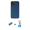 MARSİLYAN™- iPhone 12 Pro Max Kılıf Yadigar Klasik - Siyah 5D Eko Cam Ekran Koruyucu + Shine Kamera Lens Koruma Cam - GD