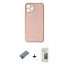 MARSİLYAN™- iPhone 12 Pro Max Kılıf Yadigar Klasik - Siyah 6D Mat Seramik Hayalet Nano Ekran Koruyucu + Metal Kamera Lens Koruma Cam - KI
