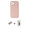 MARSİLYAN™- iPhone 12 Pro Max Kılıf Yadigar Klasik - Siyah 6D Mat Seramik Hayalet Nano Ekran Koruyucu + Shine Kamera Lens Koruma Cam - SABE