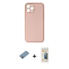 MARSİLYAN™- iPhone 12 Pro Max Kılıf Yadigar Klasik - Siyah 6D Mat Seramik Hayalet Nano Ekran Koruyucu + Shine Kamera Lens Koruma Cam - GI