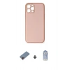 MARSİLYAN™- iPhone 12 Pro Max Kılıf Yadigar Klasik - Siyah Joko Magic 5D Cam + Metal Kamera Lens Koruma Cam - KI