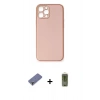 MARSİLYAN™- iPhone 12 Pro Max Kılıf Yadigar Klasik - Siyah Joko Magic 5D Hayalet Cam + Metal Kamera Lens Koruma Cam - GD