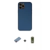 MARSİLYAN™- iPhone 12 Pro Max Kılıf Yadigar Klasik - Siyah Joko Magic 5D Hayalet Cam + Shine Kamera Lens Koruma Cam - PE