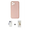 MARSİLYAN™- iPhone 12 Pro Max Kılıf Yadigar Klasik - Siyah Mat Seramik Nano Ekran Koruyucu + Shine Kamera Lens - LT