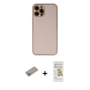 MARSİLYAN™- iPhone 12 Pro Max Kılıf Yadigar Klasik - Siyah Mat Seramik Nano Ekran Koruyucu + Shine Kamera Lens Koruma Cam - SABE
